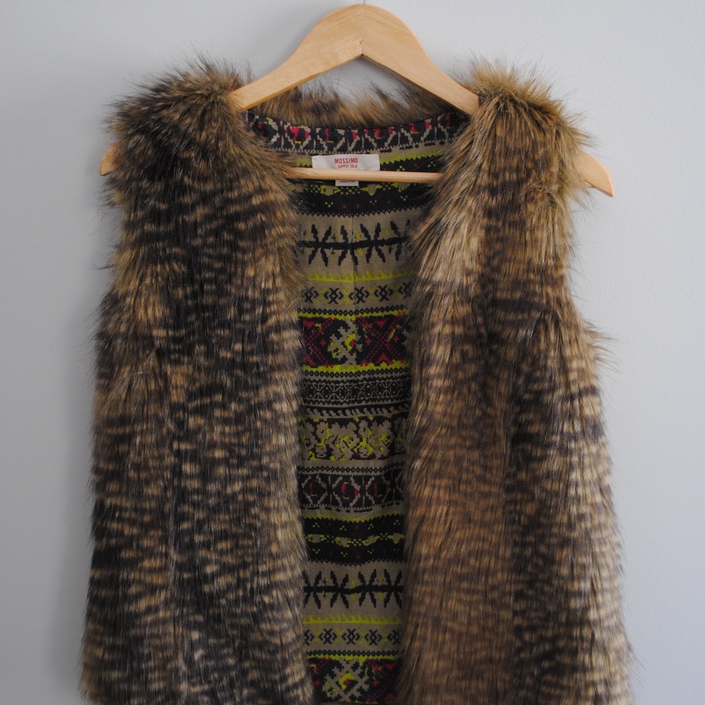 Faux Fur Vest